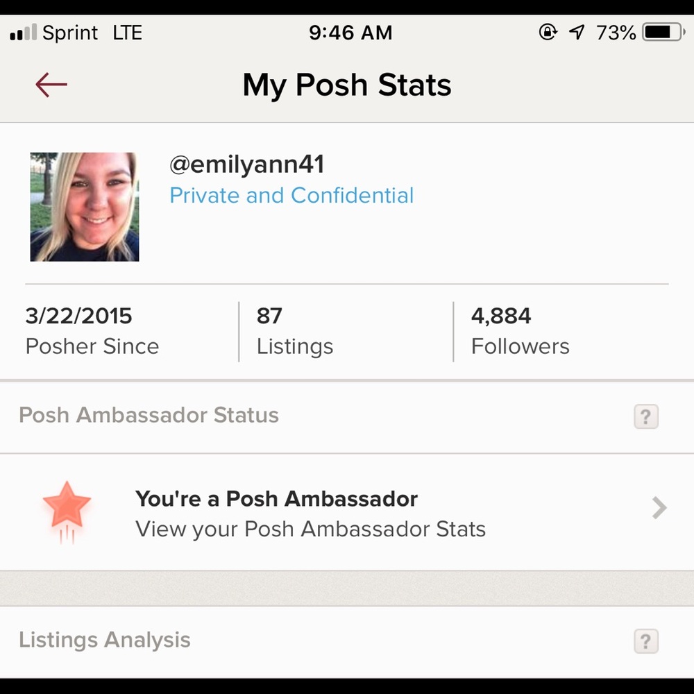 Posh Ambassador status!